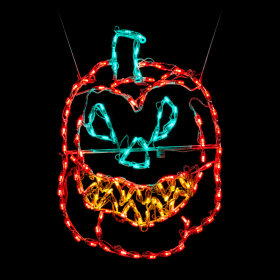 Scary Pumpkin LED Display Scary Pumpkin LED Display